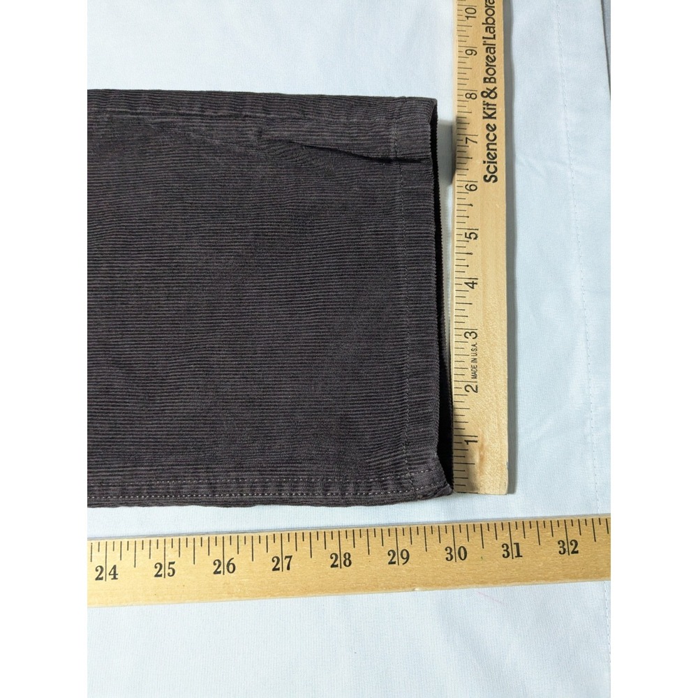 BROOKS BROTHERS Men 36X30 Brown Cotton Stretch Corduroy‎ Pants - Picture 8 of 15